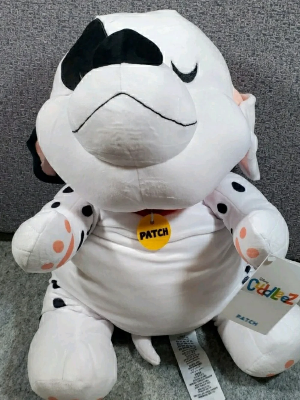 Disney 101 Dalmatian Dog Patch Cuddleez Pillow Pal Plush 22